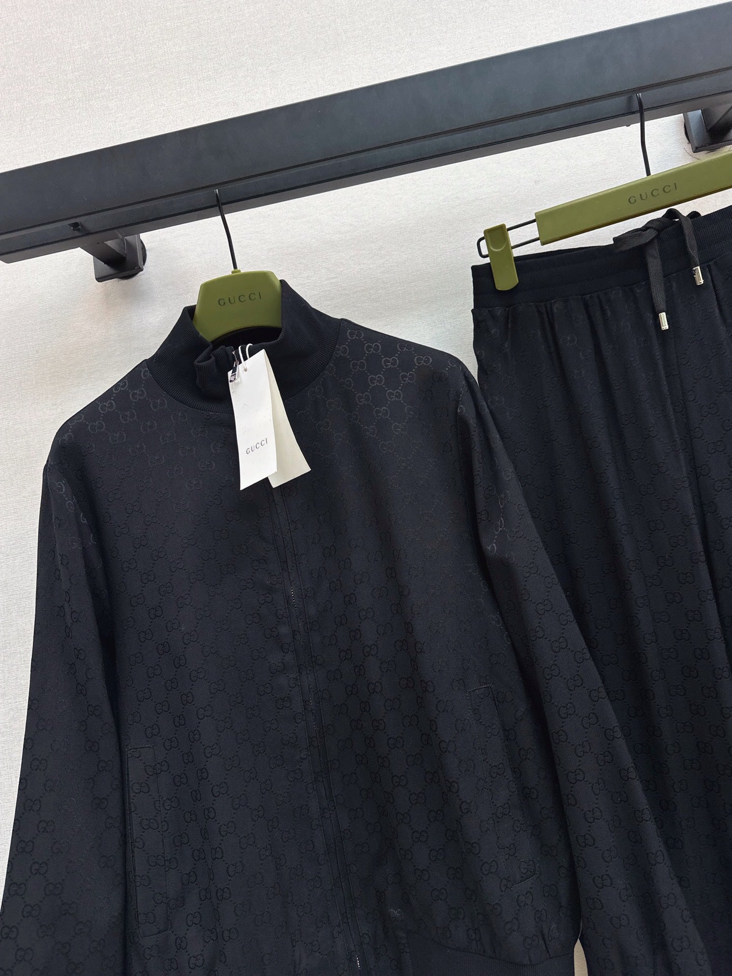 Gucc 25fw jacquard jacket pants set