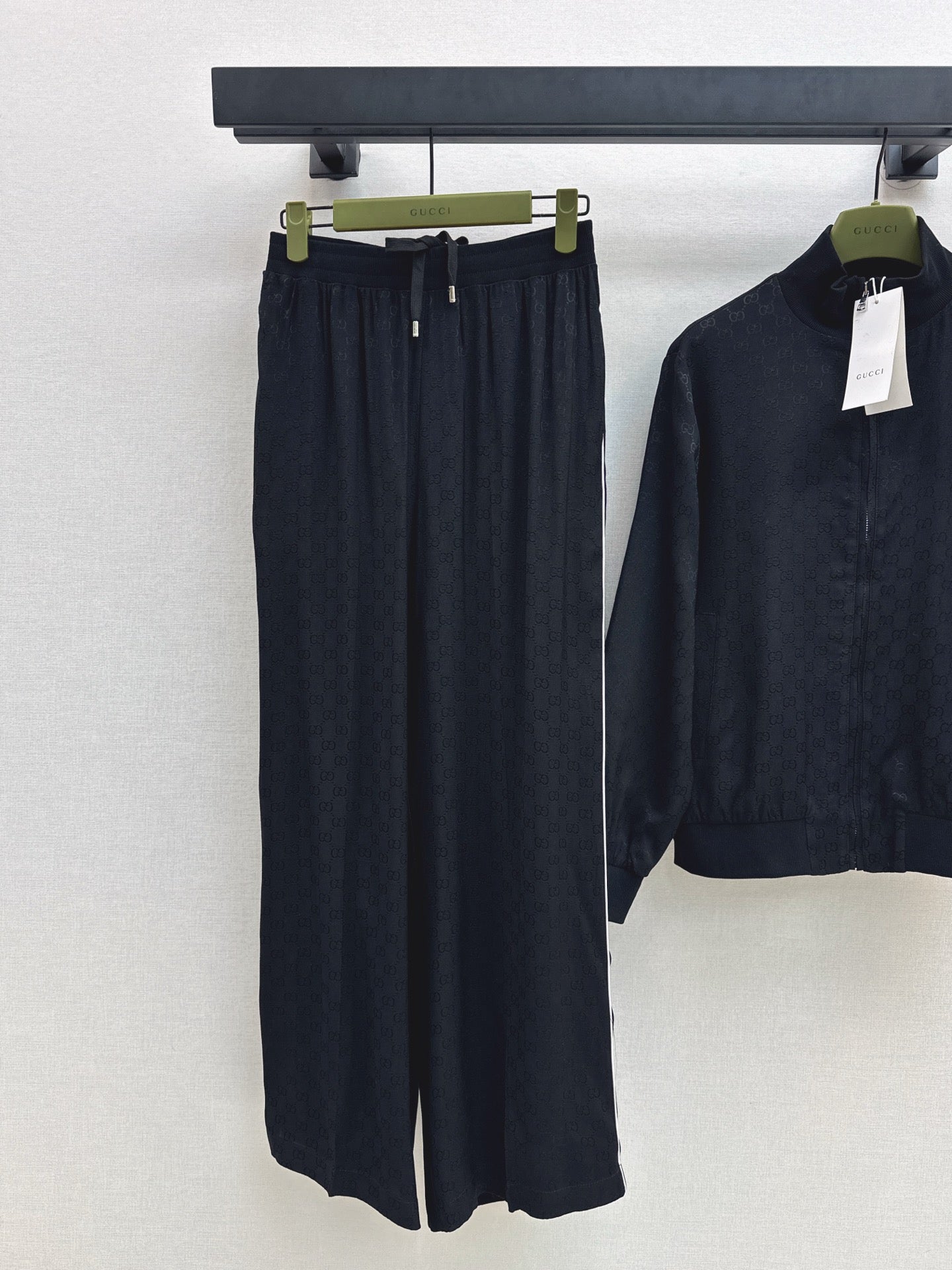 Gucc 25fw jacquard jacket pants set