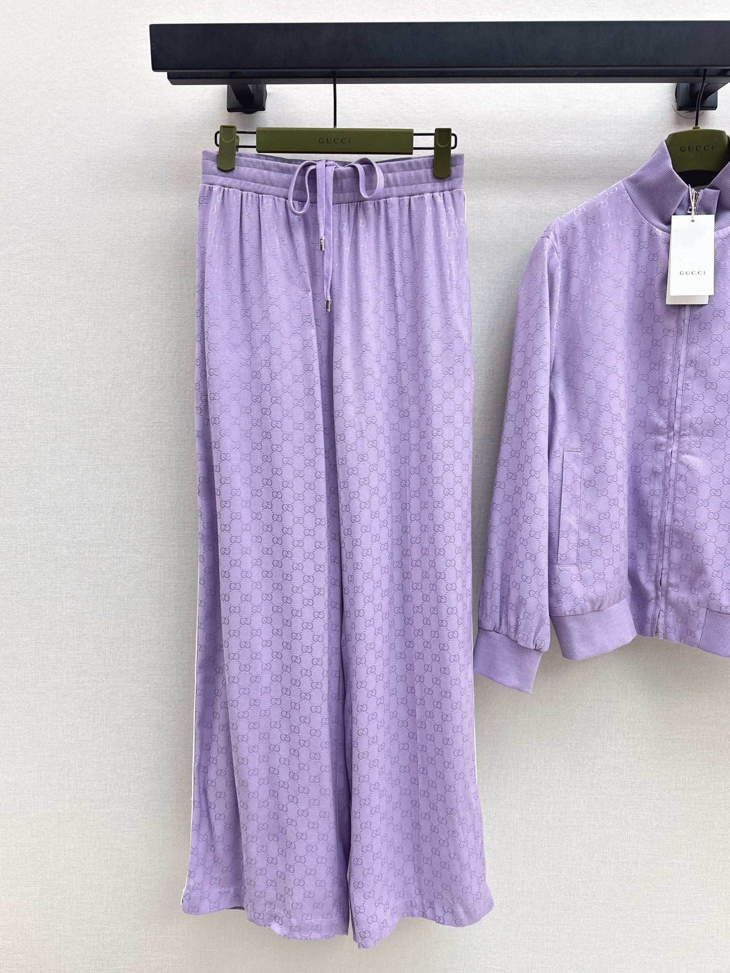 Gucc 25fw jacquard jacket pants set