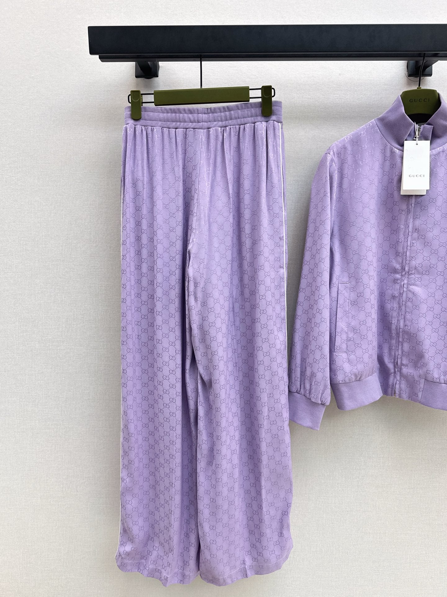 Gucc 25fw jacquard jacket pants set