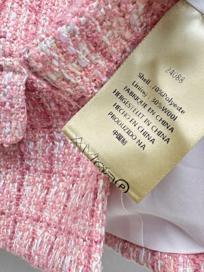 Chan 25fw woven tweed suit