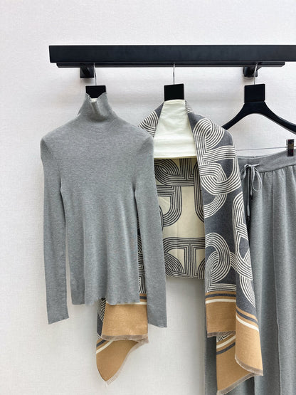 Herm 25fw base layer+shawl pants set