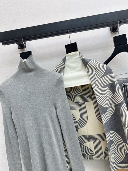 Herm 25fw base layer+shawl pants set