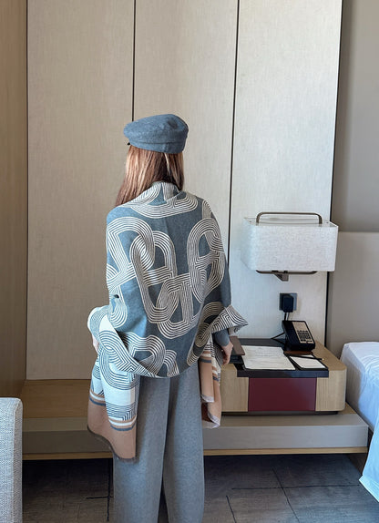 Herm 25fw base layer+shawl pants set