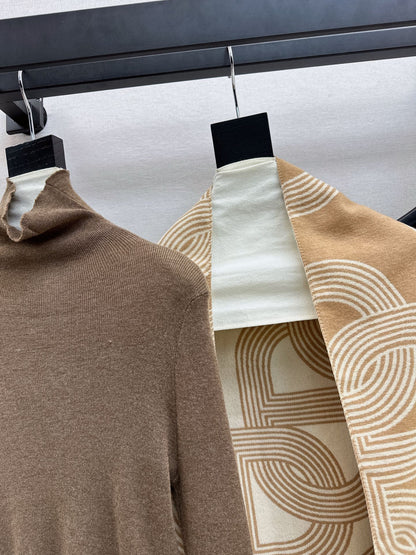 Herm 25fw base layer+shawl pants set