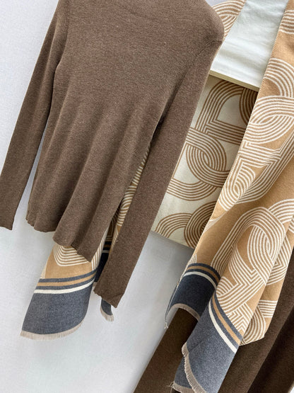 Herm 25fw base layer+shawl pants set