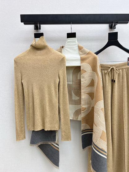 Herm 25fw base layer+shawl pants set