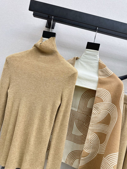 Herm 25fw base layer+shawl pants set