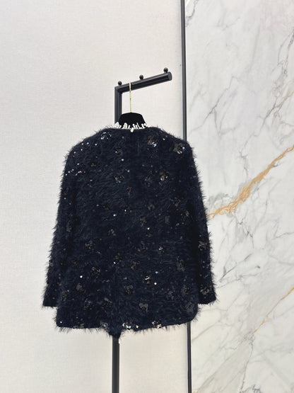 Chan 25fw tweed woven jacket