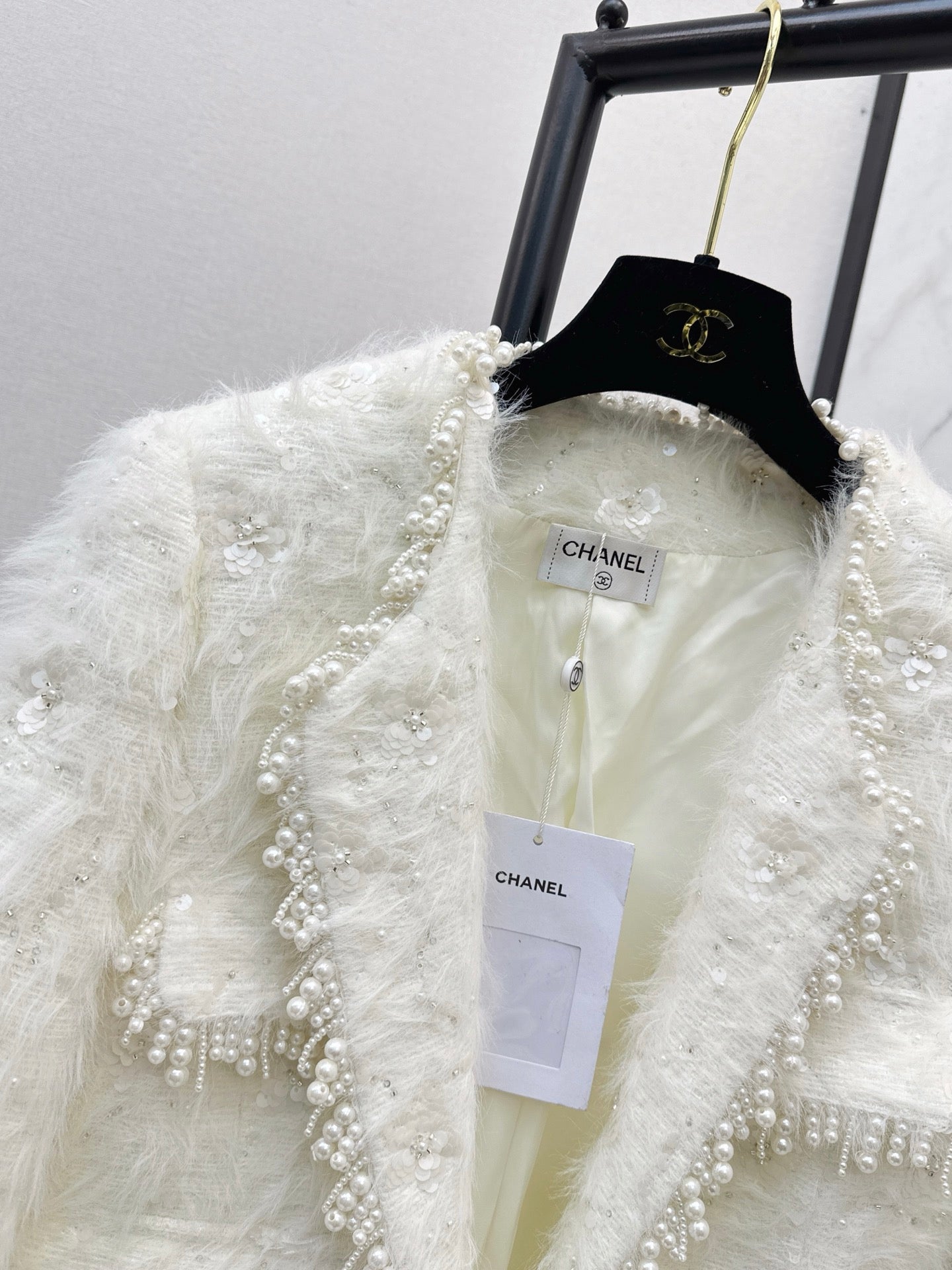 Chan 25fw tweed woven jacket