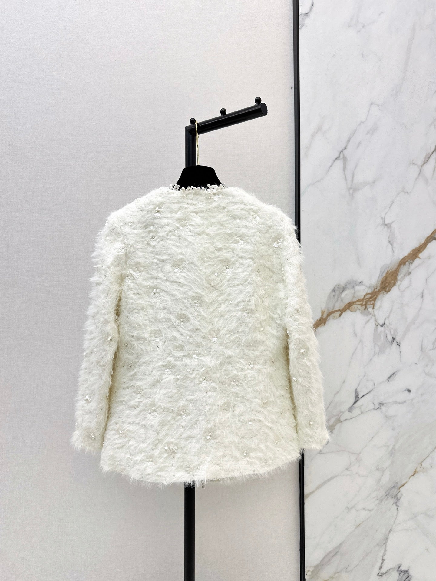 Chan 25fw tweed woven jacket