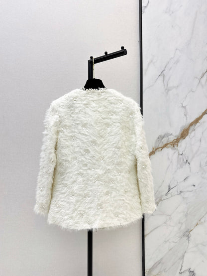 Chan 25fw tweed woven jacket