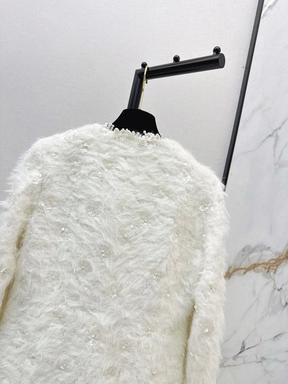 Chan 25fw tweed woven jacket