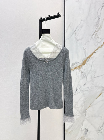Miu 25fw lace base layer