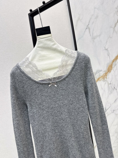 Miu 25fw lace base layer