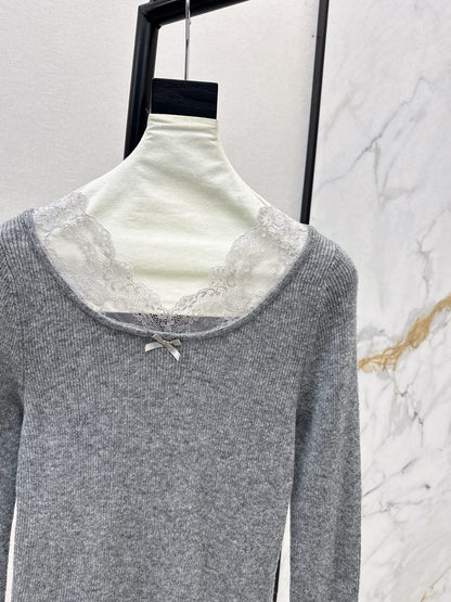 Miu 25fw lace base layer