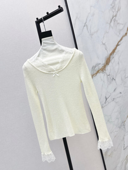 Miu 25fw lace base layer