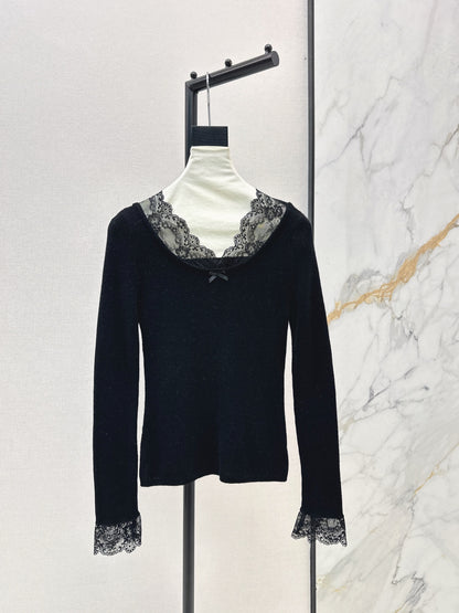 Miu 25fw lace base layer