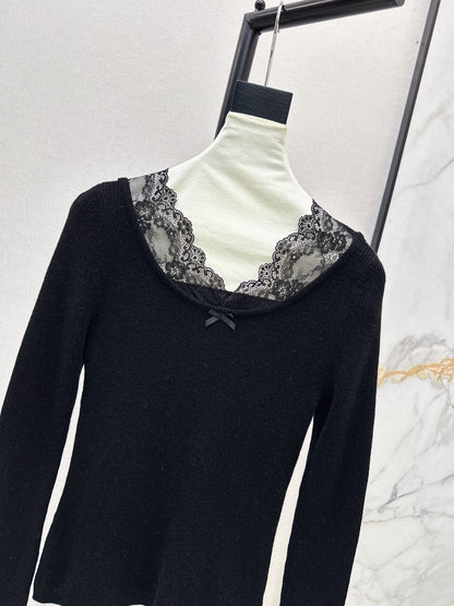 Miu 25fw lace base layer