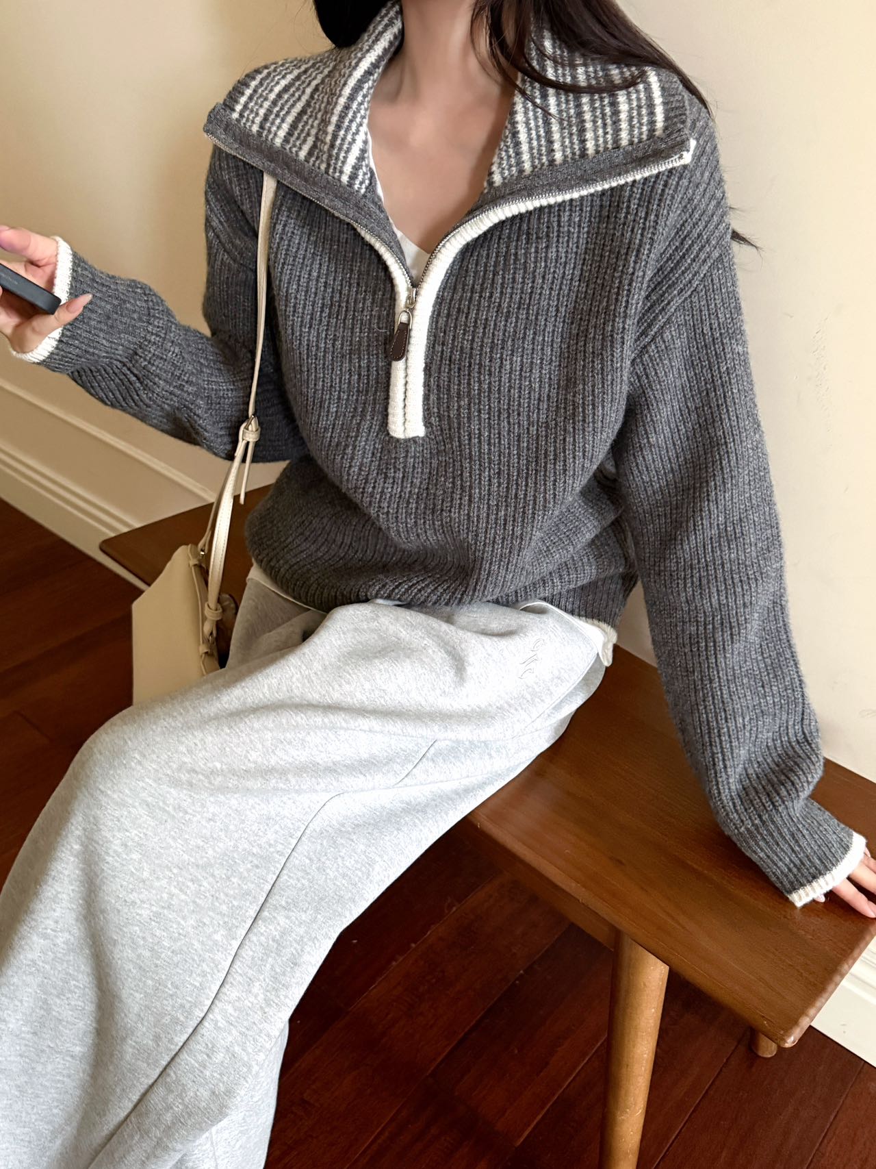 Loro 25fw knit sweater