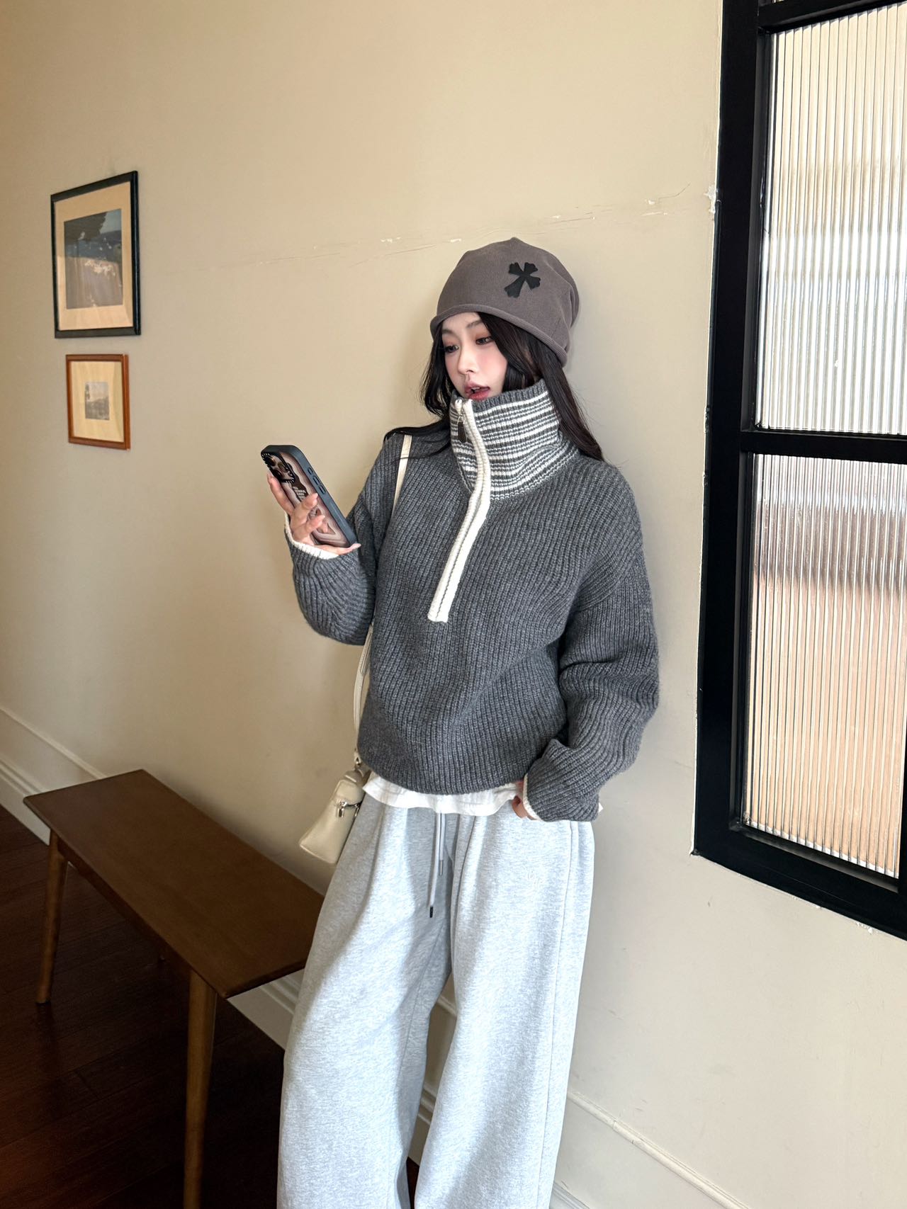 Loro 25fw knit sweater