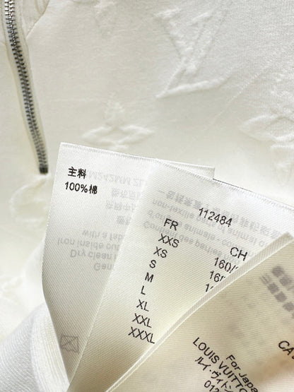 Louis 25fw zip-up sweatshirt