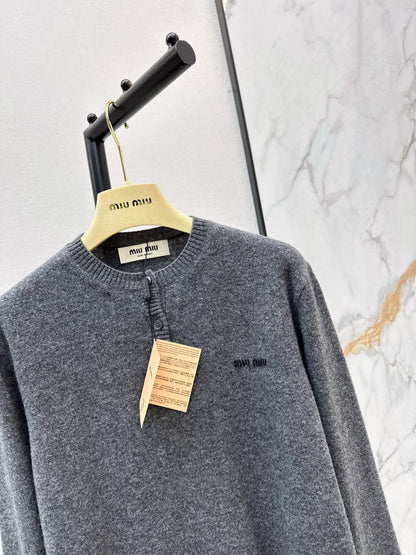 Miu 25fw knit cardigan