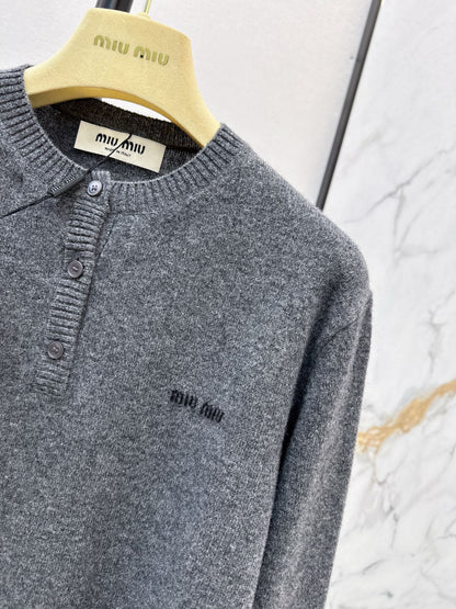 Miu 25fw knit cardigan