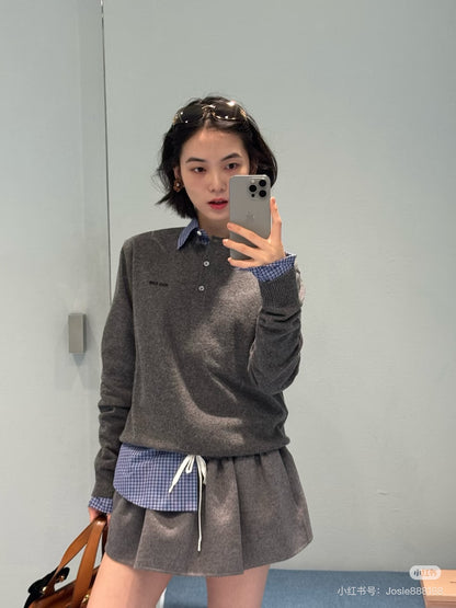 Miu 25fw knit cardigan