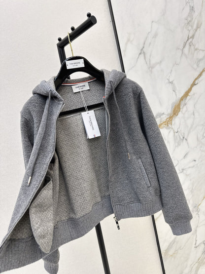 Thom 25fw woolen bomber jacket