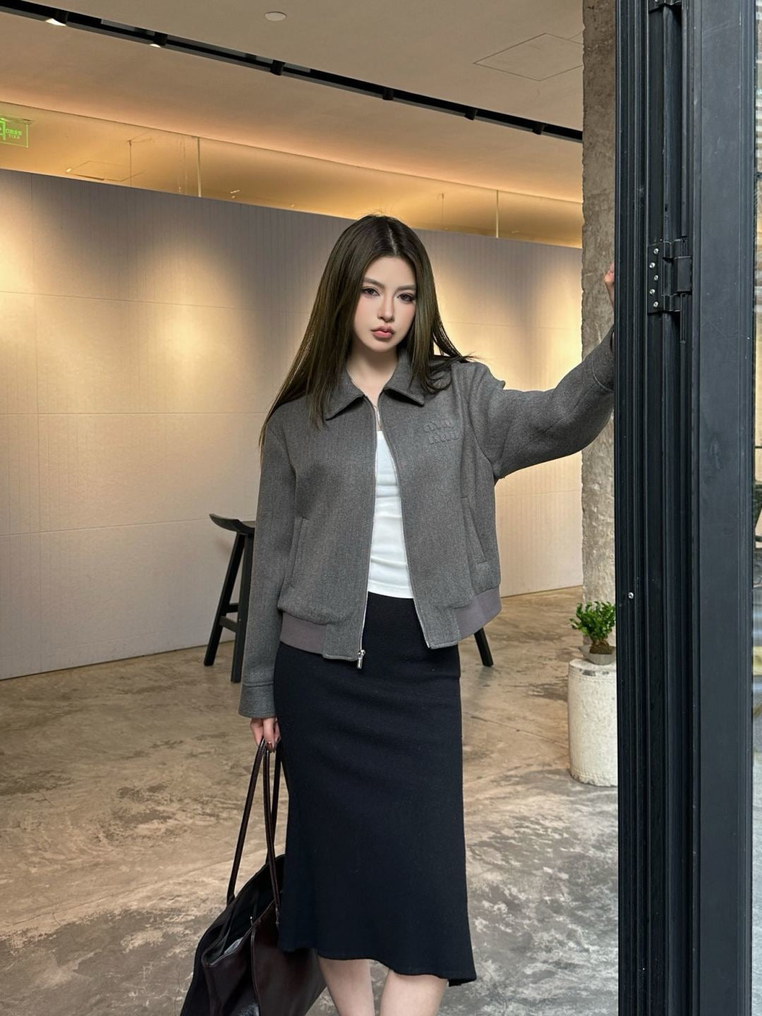 Miu 25fw jacket