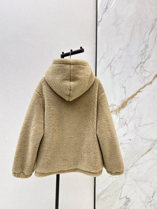 Celi 25fw hooded fleece jacket