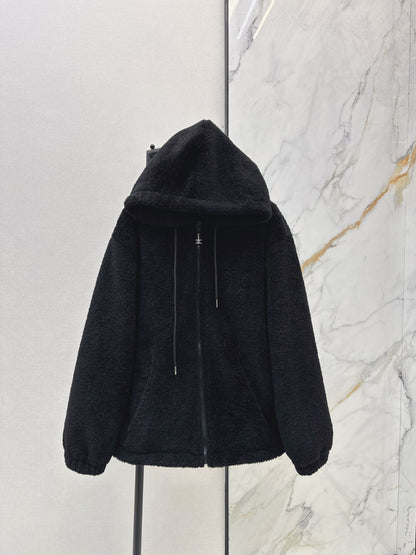 Celi 25fw hooded fleece jacket