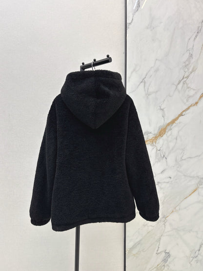 Celi 25fw hooded fleece jacket