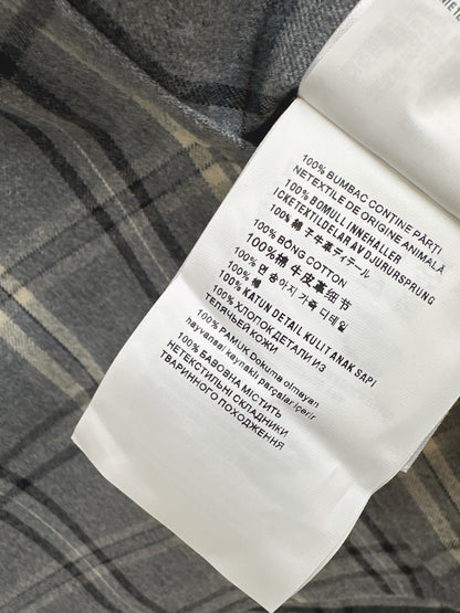 Miu 25fw plaid skirt