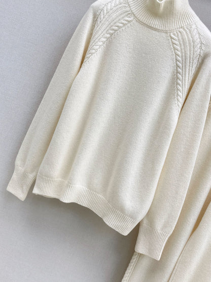 Loro 25fw wool pullover pants set