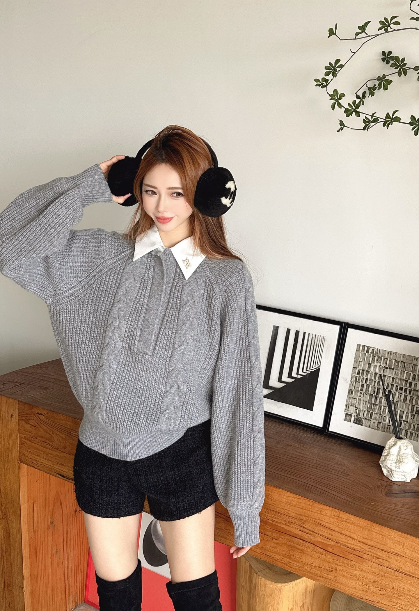 Max 25fw knit sweater