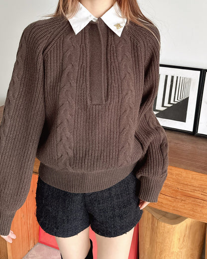 Max 25fw knit sweater