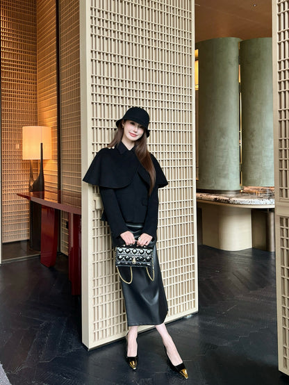 Loro 25fw cape coats