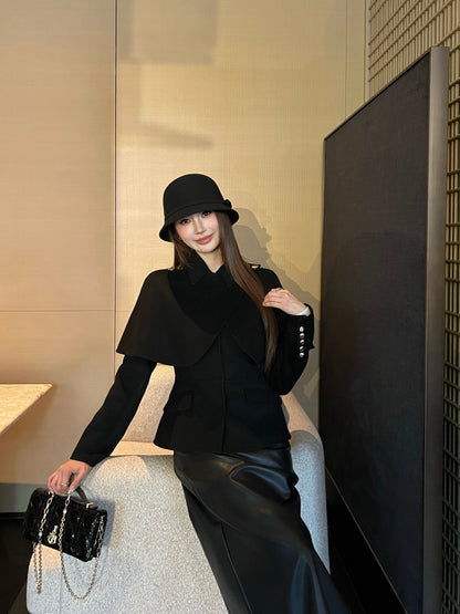 Loro 25fw cape coats