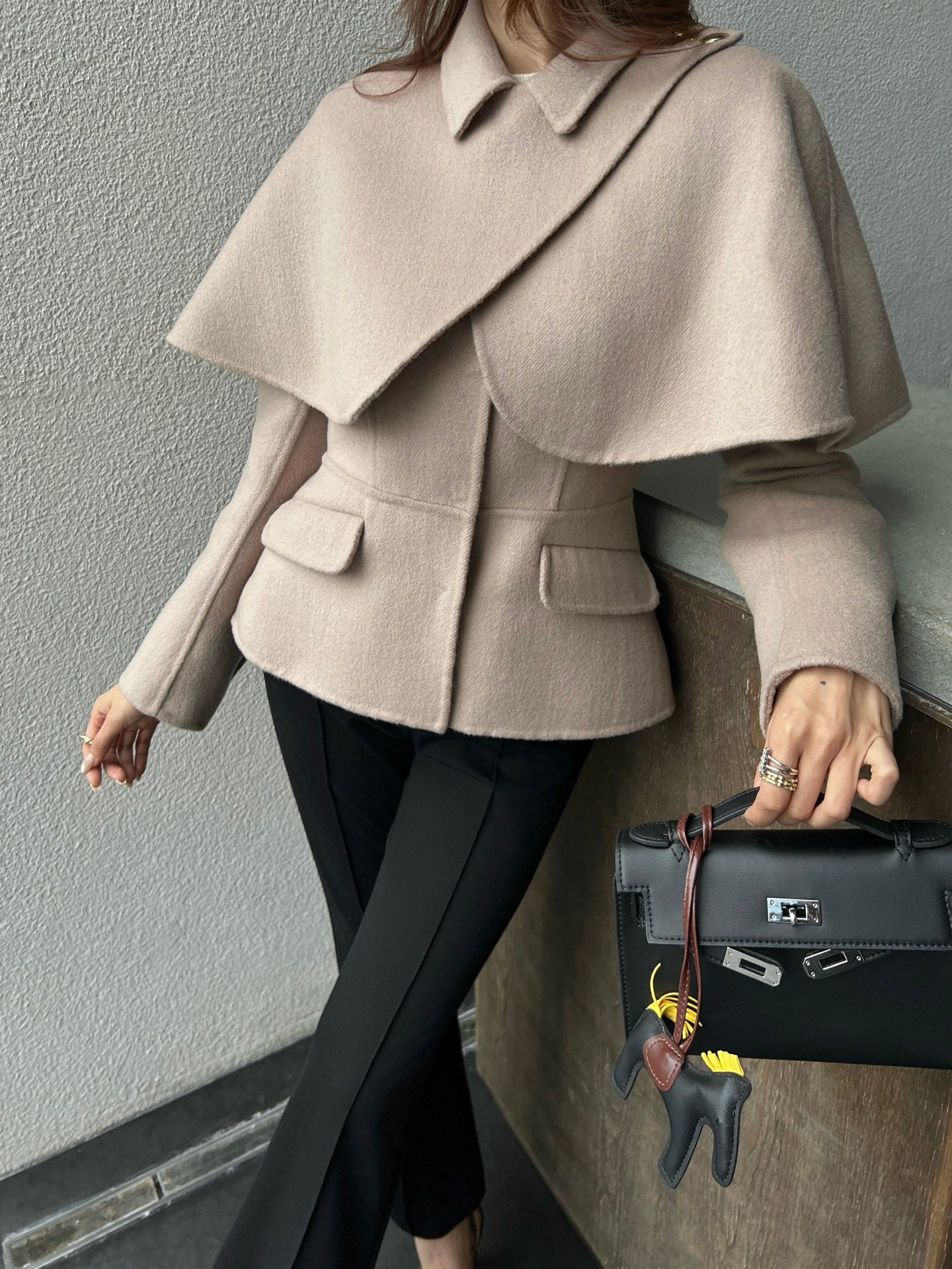 Loro 25fw cape coats