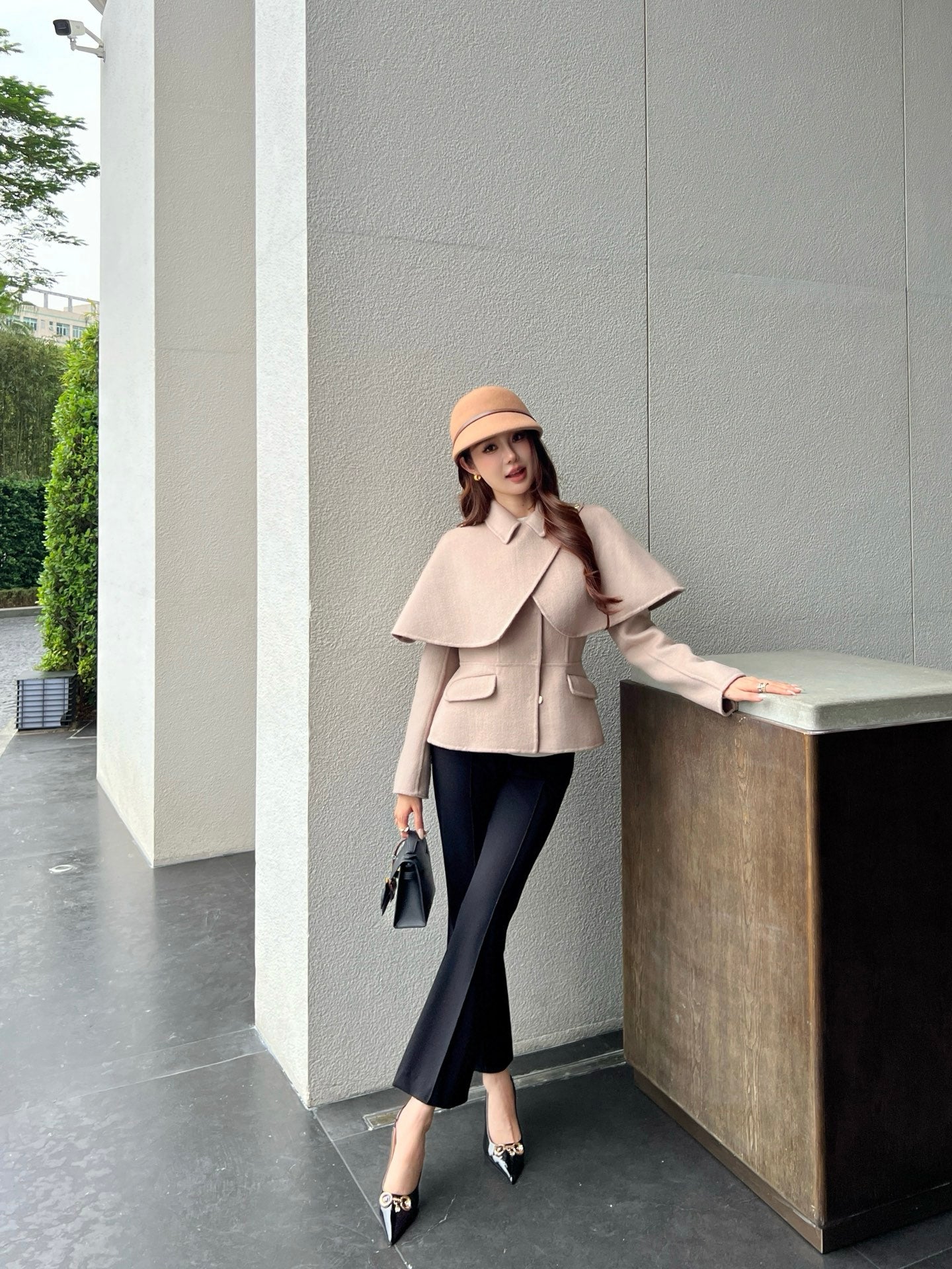 Loro 25fw cape coats