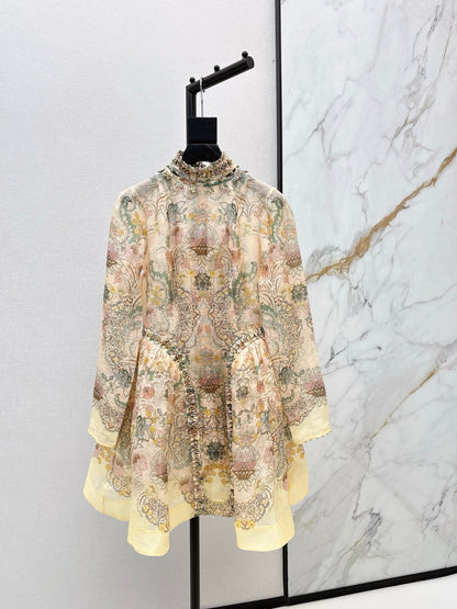 Zimm 25fw print dress