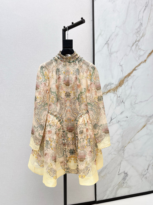 Zimm 25fw print dress