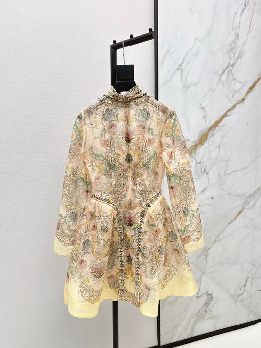 Zimm 25fw print dress