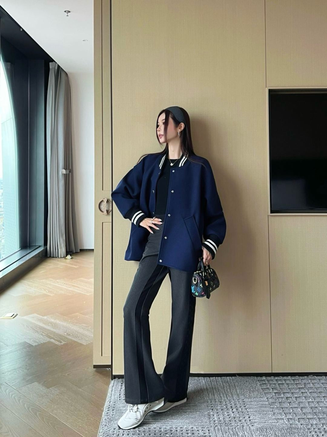 Louis 25fw jacquard leggings