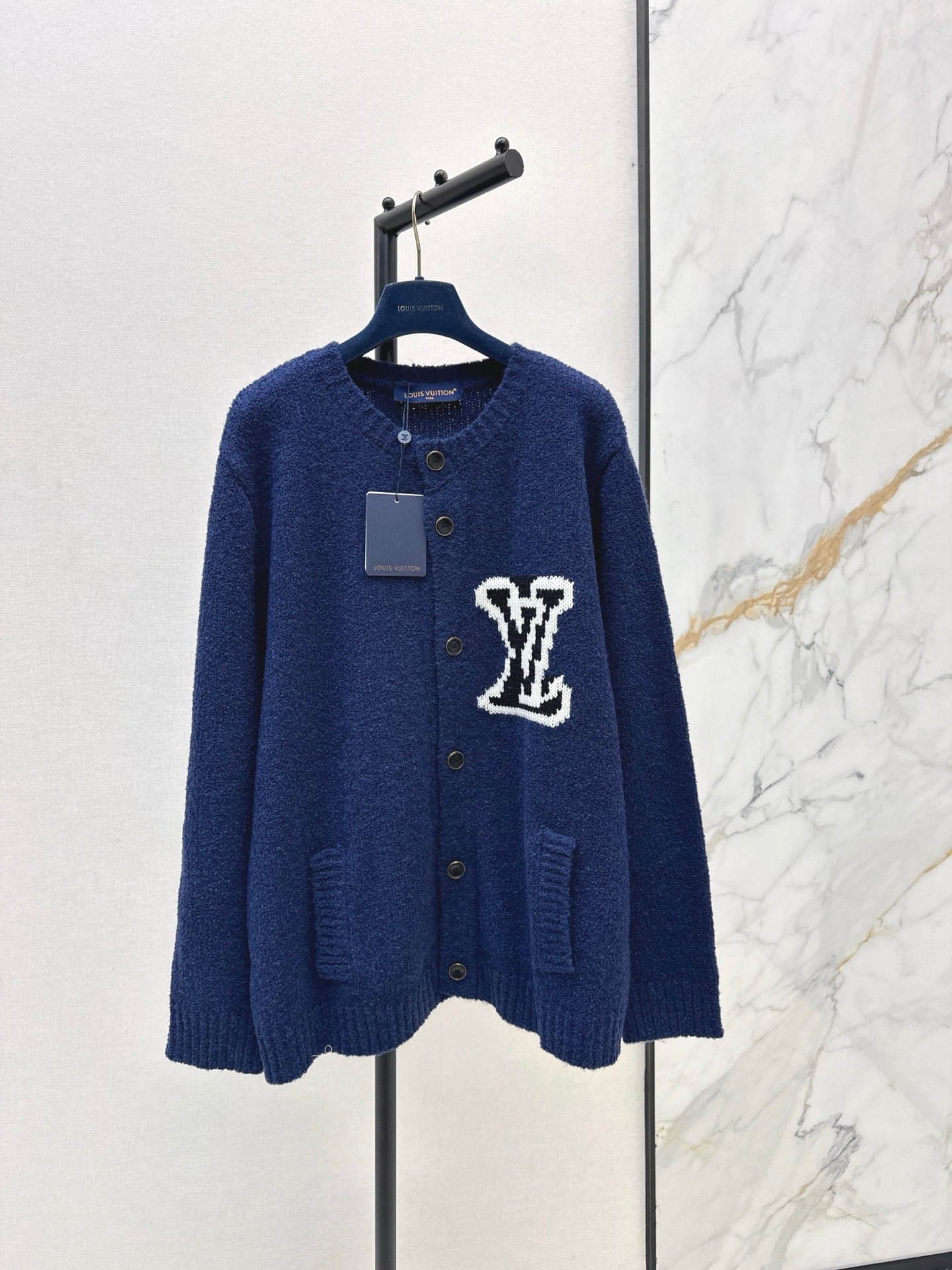 Louis 25fw jacquard cardigan