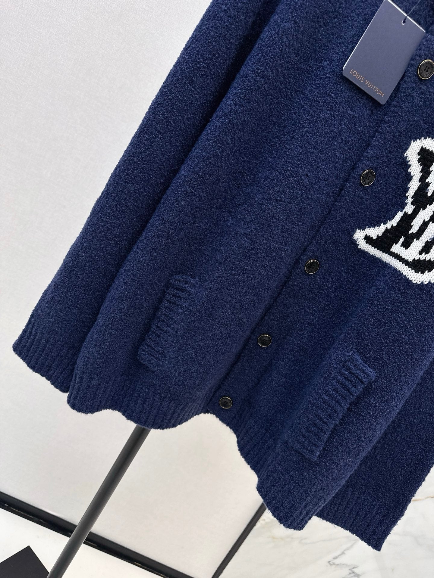 Louis 25fw jacquard cardigan