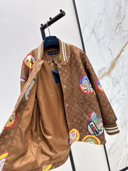 Louis 25fw print jacket