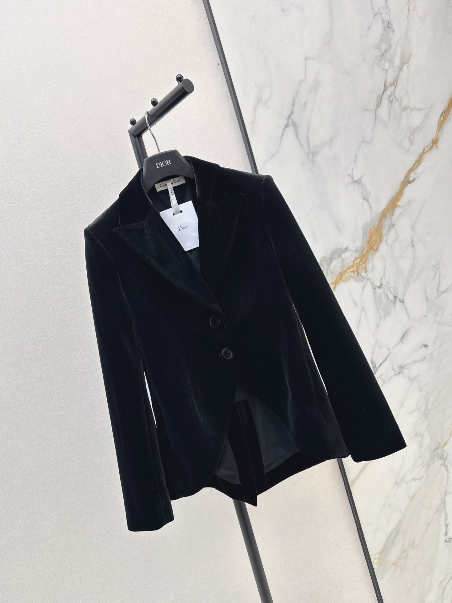 CD 25fw velvet blazer